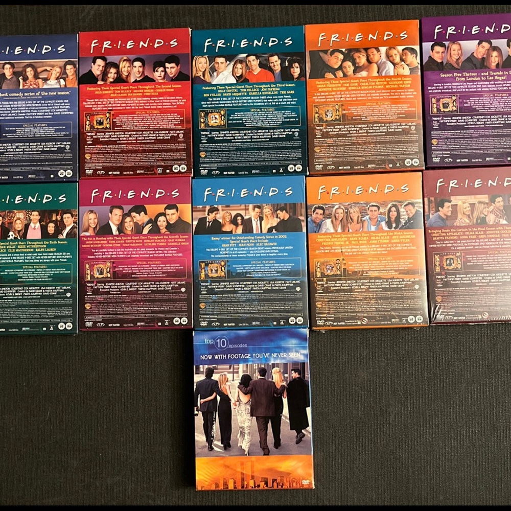 FRIENDS DVDS